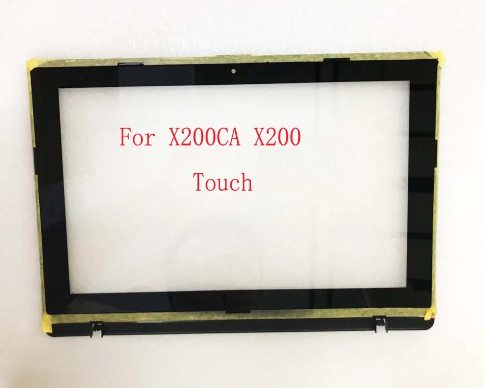 Новый оригинальный ЖК дисплей передняя панель в сборе черный для ASUS X200 X200CA B Touch