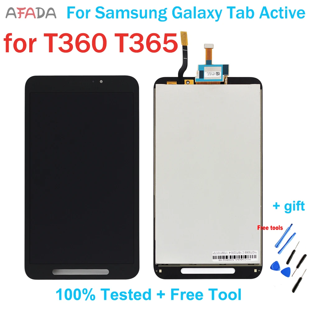 

For Samsung Galaxy Tab Active 8.0 SM-T360 T365 T365 LCD Display Touch Screen Panel Assembly+FREE TOOLS