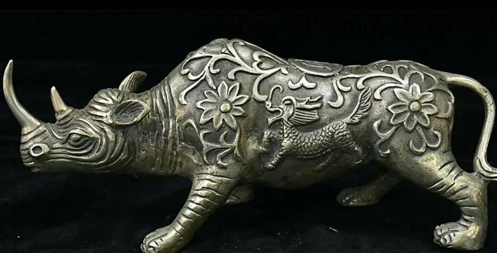 Сбор мы ответим вам в самый быстрый Медь серебро Статуэтка единорога цилинь