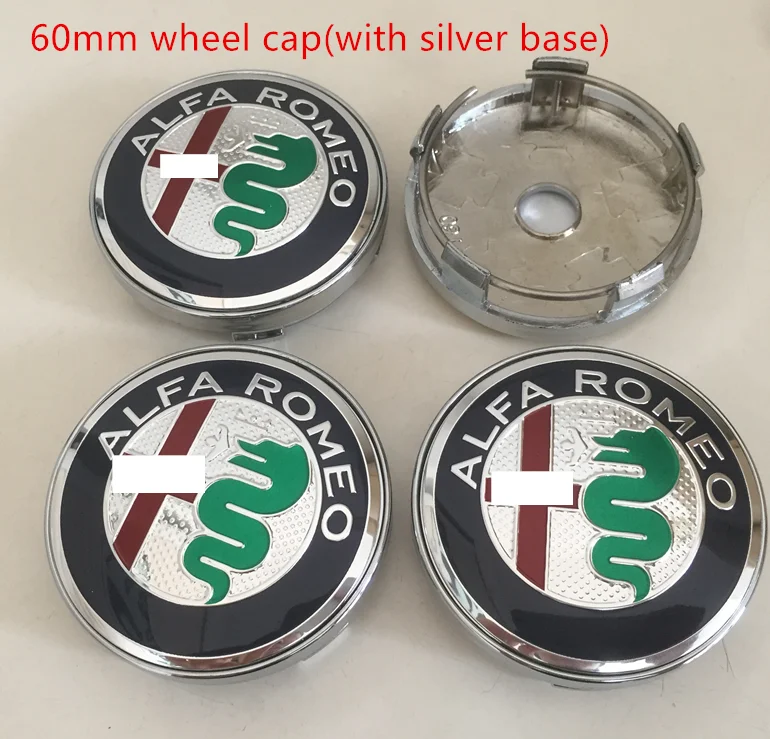 Новая зеленая Автомобильная эмблема 7 шт./компл. ALFA ROMEO колпачки на колеса