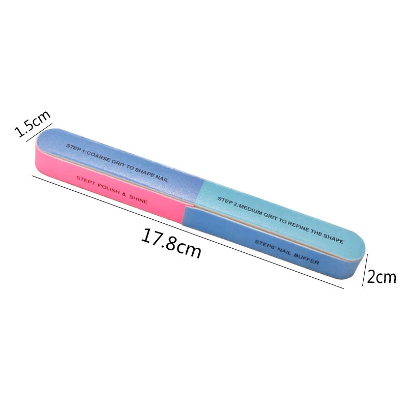 

1pc Professional Nail File Sandpaper Nail Sanding Grinding Polishing Manicure Care Tools