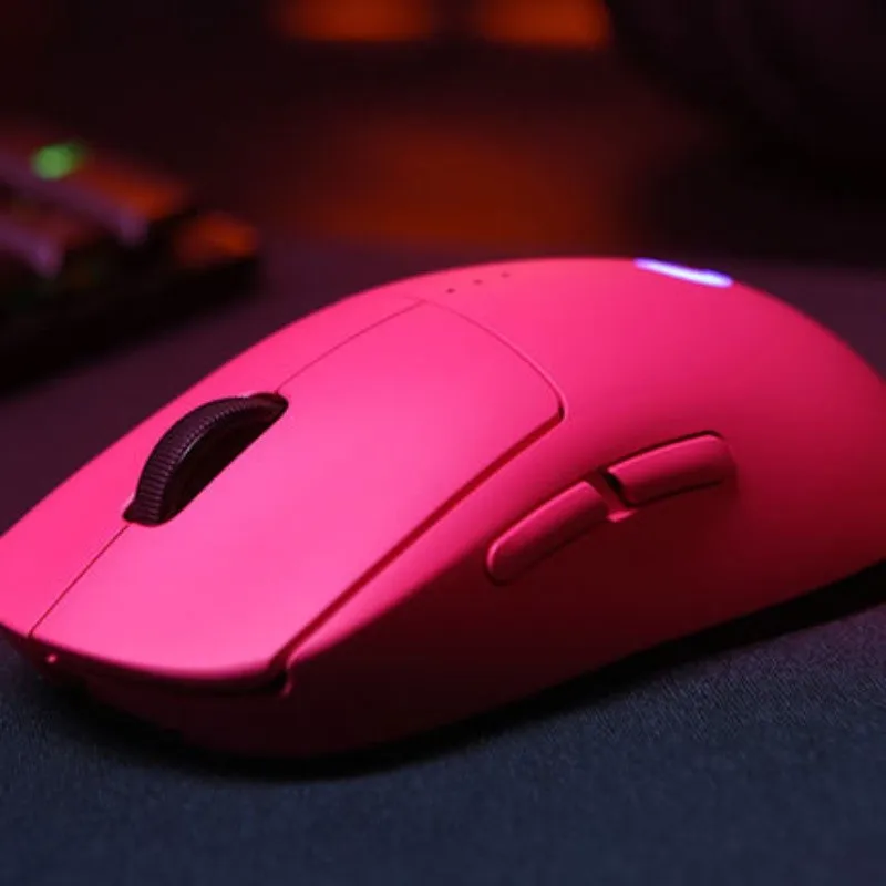 Logitech gpro беспроводная мышь ВОВ профессиональная игровая bullshit king розовая футболка