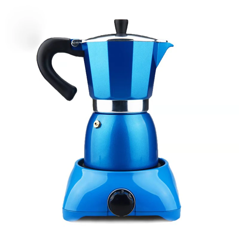 YRPcoffee moka pot Красный Черный 6 чашек эспрессо портативные бариста инструменты