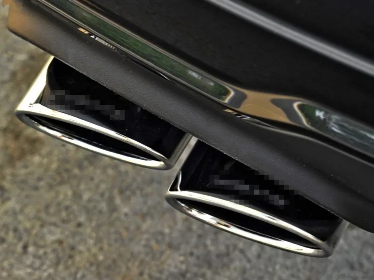 C Класс w204 C63 exhuast трубы с высококачественной нержавеющей стали материал подходит для C180 C200 C260 до C63 глушитель советы