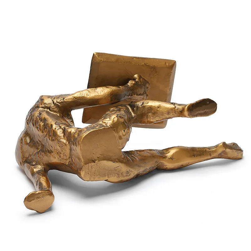 Retro cast iron portrait art window decoration solid metal jewelry props ring bracelet display stand jewelry storage