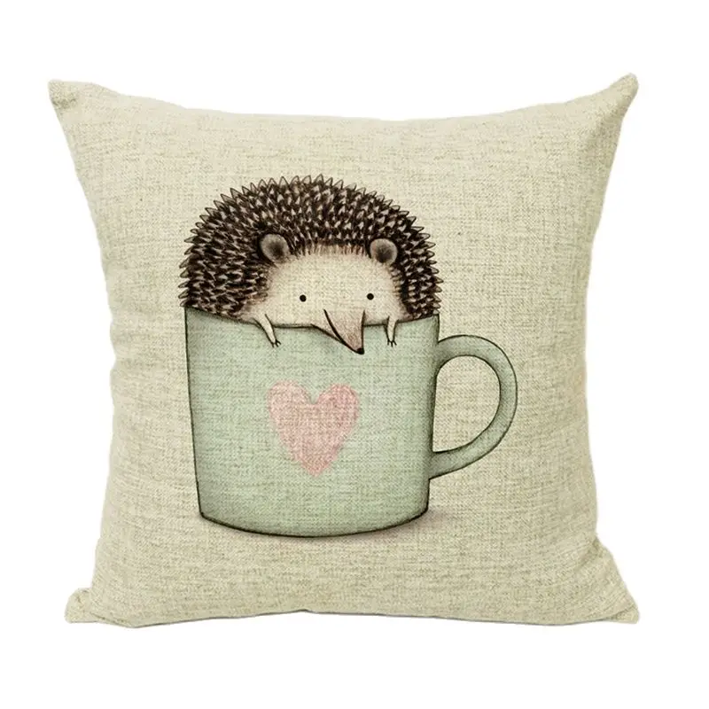 Креативные Чехлы для подушек Французский бульдог британская чаша собака