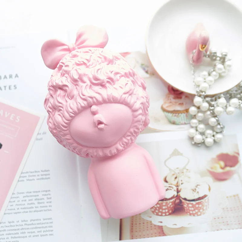 Скандинавские минималистичные милые искусственные Статуэтки из смолы свадебное