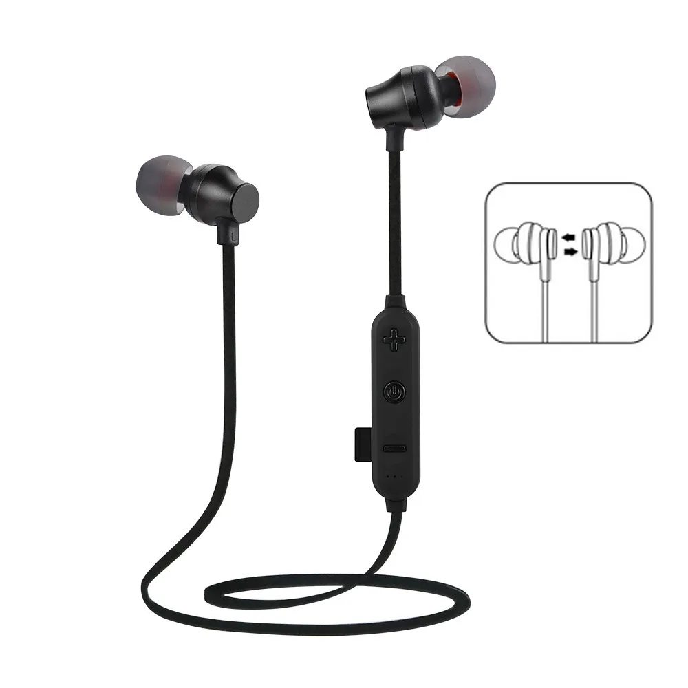 Спортивные Bluetooth наушники беспроводные стерео 4 2 гарнитура с поддержкой TF карты