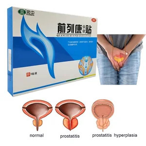 24 шт., урологические Пластыри для мужской простаты, пластырь на пупок, из трав, медицинская