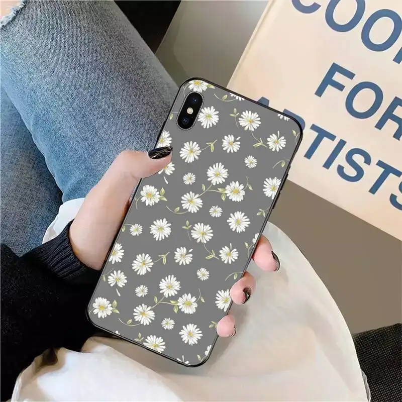 

Vintage Flowers Phone Case for iPhone 11 12 pro XS MAX 8 7 6 6S Plus X 5S SE 2020 XR mini