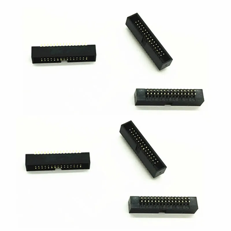 10 шт. прямой штырь 1 27 мм Шаг DC3 мужской IDC образец заголовка 8P 10P 12P 14P 16P 20P 26P 30P 34P 40P 50P