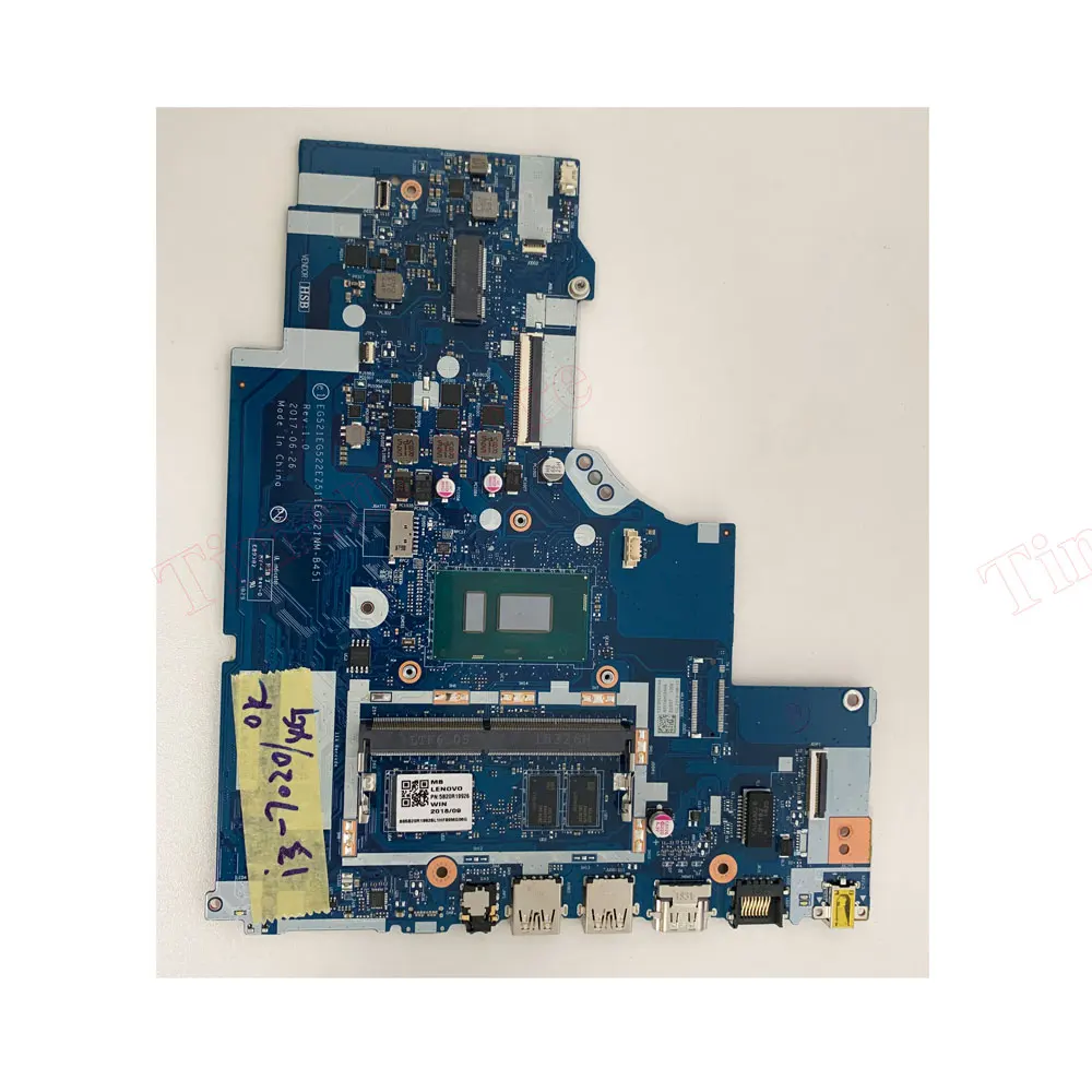 Женская 4G для 330-15IKB 81DE ideapad 330-17IKB 81DM Встроенная Материнская плата ноутбука фреза