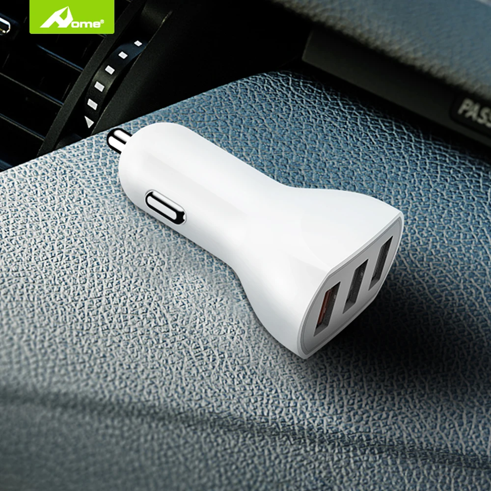 Автомобильное зарядное устройство Quick Charge 3 0 с несколькими USB портами для iPhone Xiaomi