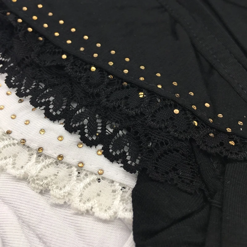 Лоскутное искусственное хиджаб исламский чехол на шею кружевной внутренний