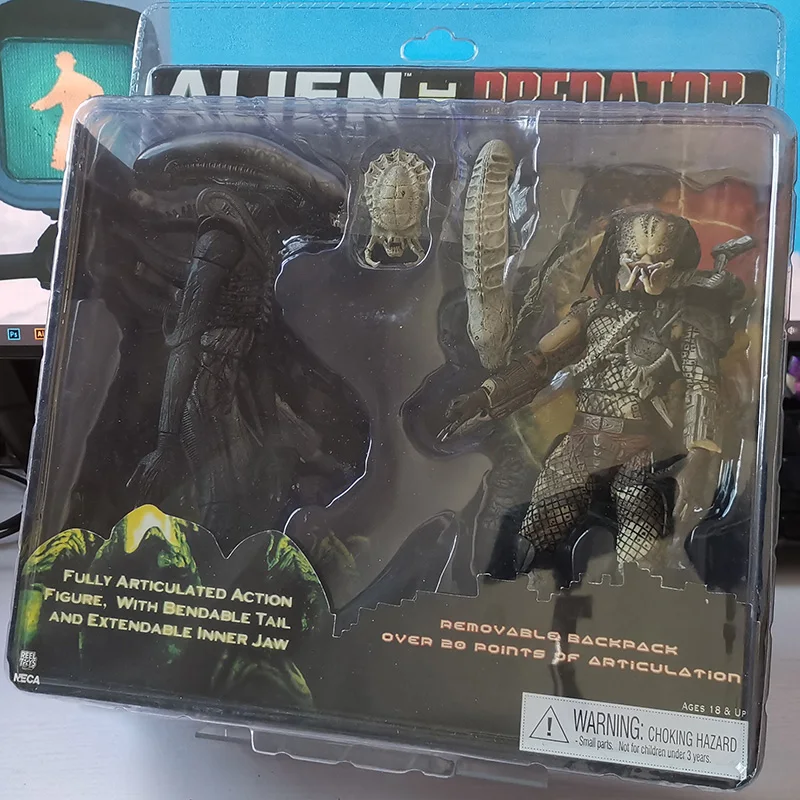 Экшн-фигурка NECA Alien VS Predator настоящей 2 шт. в упаковке | Игрушки и хобби