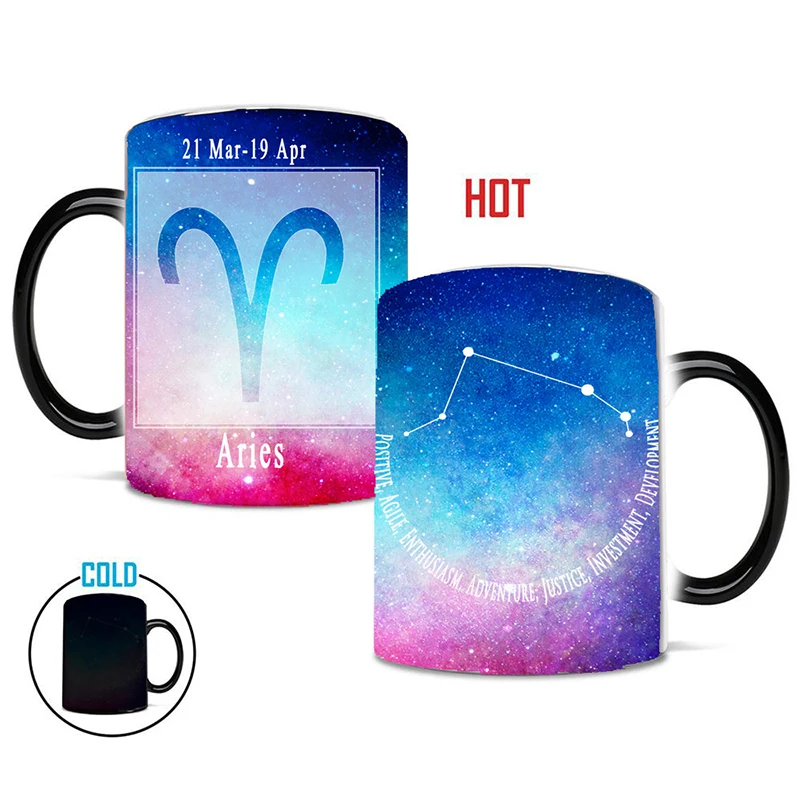 1 шт. Новое поступление для детей от 12 созвездий Магия звездное небо кружки 350 мл