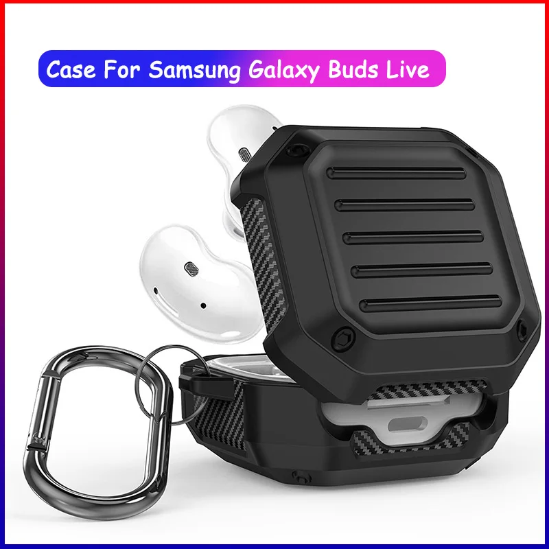 

Чехол для Samsung Galaxy Buds Live, чехол из ТПУ с защитой от падения для Samsung Buds Pro, аксессуары для наушников, чехол для гарнитуры с брелоком