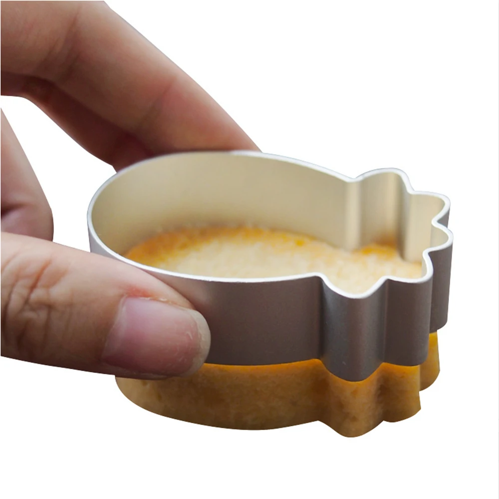 4 шт./компл. печенье ножи для тортов моулов формы DIY выпечки Fondant (сахарная) Кухня