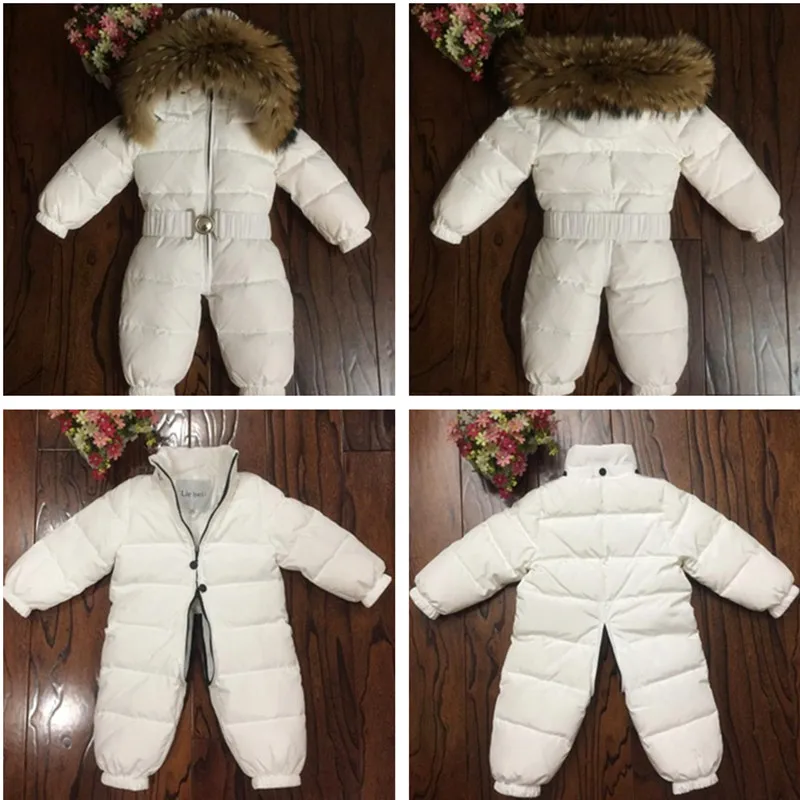 Зимняя верхняя одежда детский комбинезон зимний Детский пуховик хлопковый с