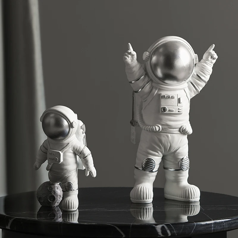 

Modern Astronaut Sculpture Resin Figure Statuetes Spaceman Abstract Statue Home Decoration Accessories Craft figurine Decor