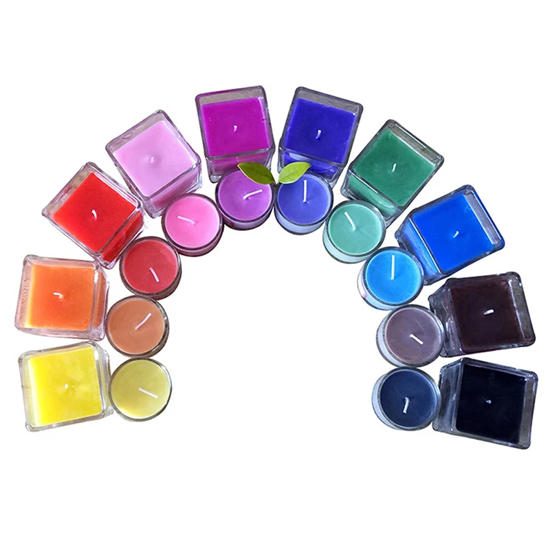 5g Сделай Сам изготовление воска для свечи краситель краски 2 кг соевого масла