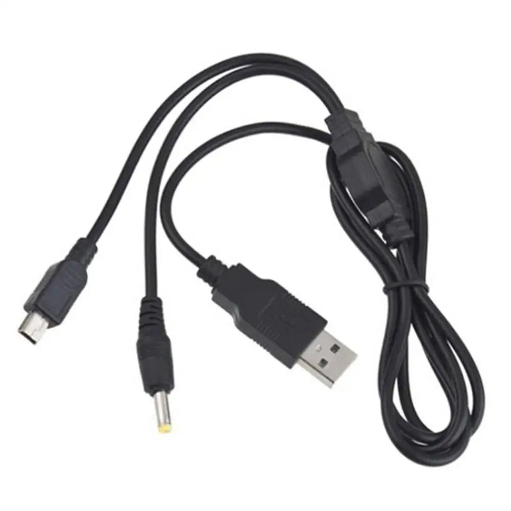 2 в 1 USB кабель для зарядки и передачи данных Sony PSP 2000 3000 К ПК данных|Запасные части| |