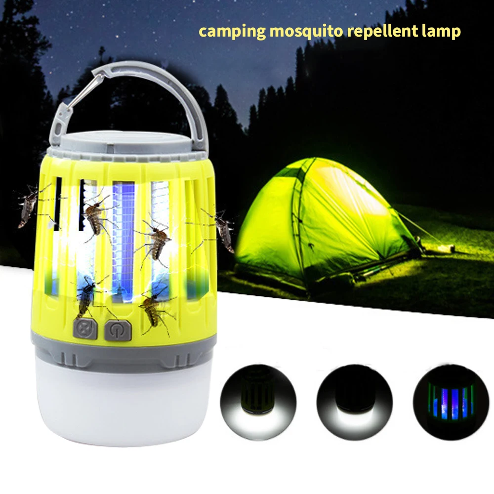 

Multifunctional outdoor camping light USB rechargeable portable tent light Portable Camping Light Lamp