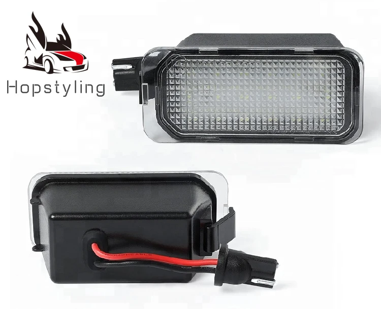 

LED Car Number License Plate Light for Ford Ranger Edge Escape Galaxy 2 3 S-MAX B-Max Fusion Escape Explorer Exhaust HYBRID WAGO