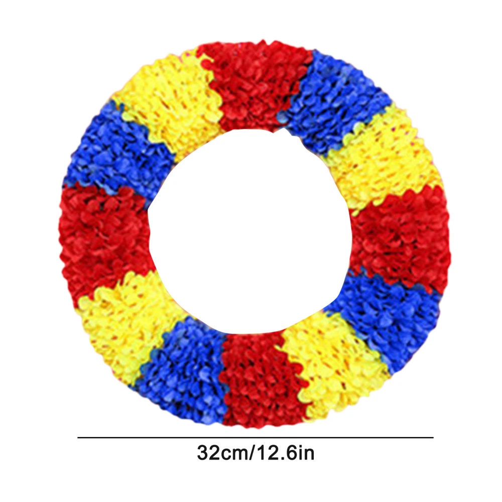 Венки кольцо в виде цветка календулы искусственные цветы искусственная шелковая