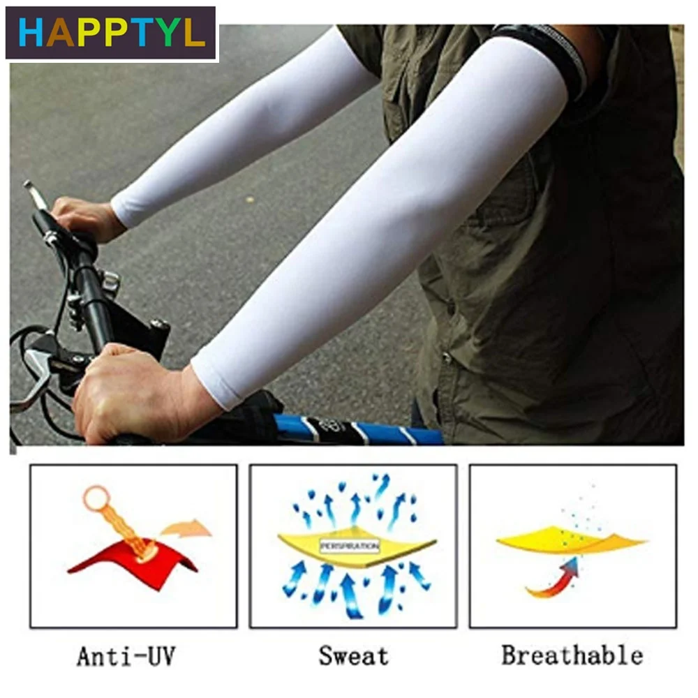 HAPPTYL 1 пара для рук с защитой от ультрафиолета рукава противоскользящими