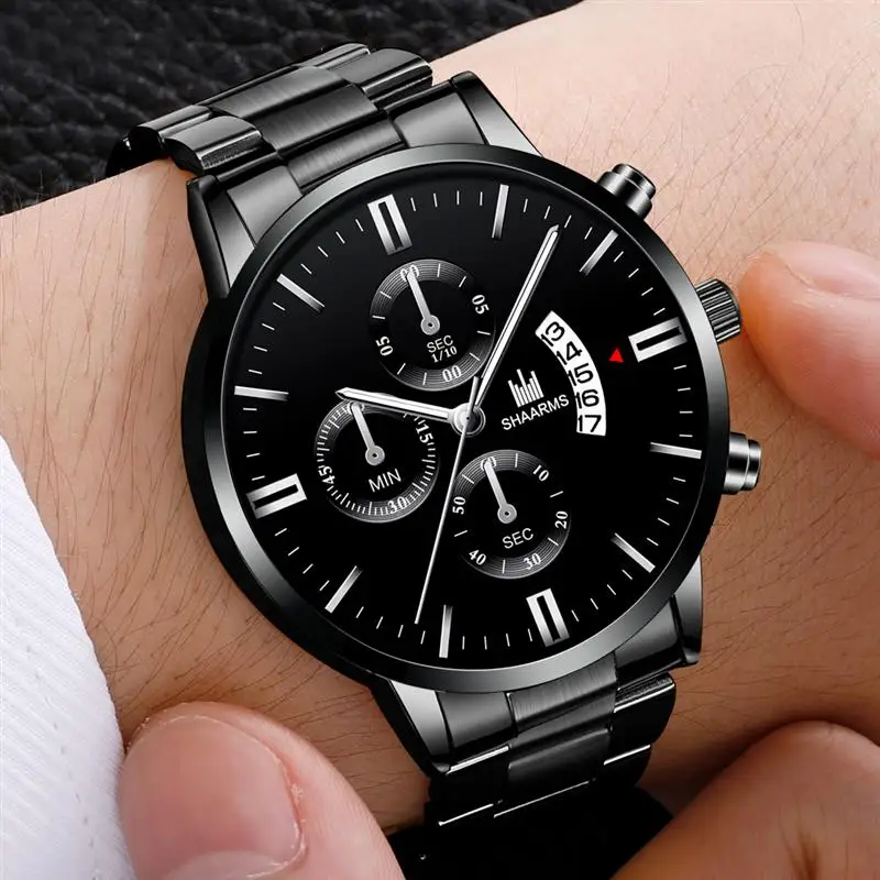 2019 Montre Homme SHAARMS часы Мужские Модные Военные Спортивные кварцевые наручные мужские