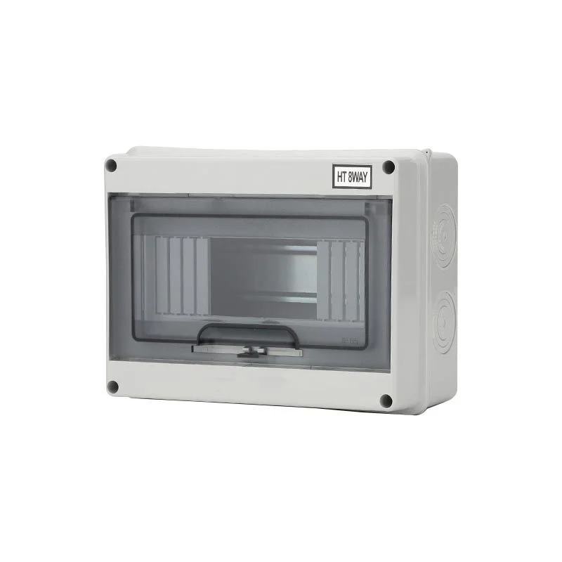 Распределительная коробка 12 каналов IP65 крышка ПК основа из АБС-пластика MCB панель