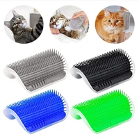 cat massage brush cats brush corner self groomer comb cat rubs the face with a tickle comb cat product dropshipping