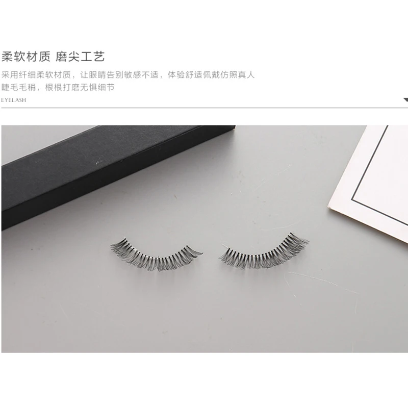 

3 pairs false eyelashes makeup beauty eyelash extension natural fake eyelashes for maquiagem makeup thick cilios