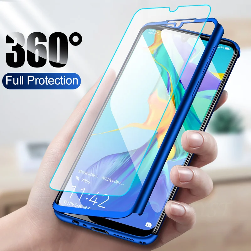 360 Full Protective Phone Case For Samsung Galaxy A70 A40 A50 A60 A30 A20E A10 M30 M20 M10 A5 A7 2017 A6 A8 A9 2018 A3 2016 Cove