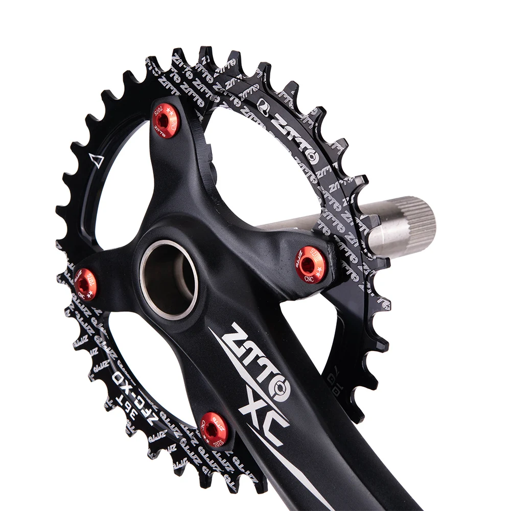 MTB Crankset узкий широкий 104 BCD горный велосипед 170 мм кривошипная рукоятка с нижней