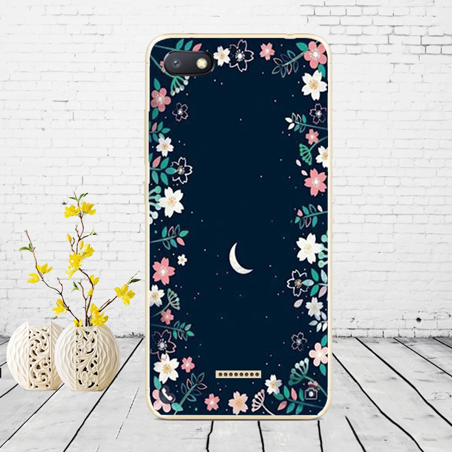C13 Силиконовый чехол для xiaomi redmi 6a защитный чехол Мягкий ТПУ чехол для телефона Чехлы для xiaomi redmi 6A чехол бампер 6a Coque - Цвет: C13