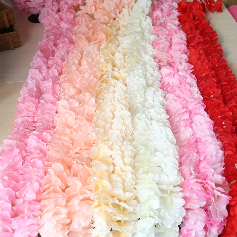 Искусственный цветок искусственная Гортензия свадебное украшение из ротанга