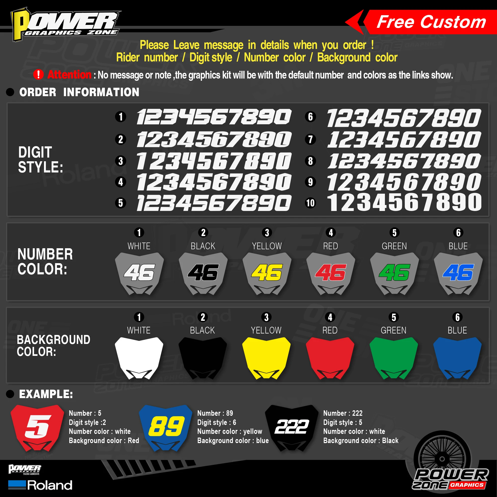PowerZone Custom Team Graphics Decals Stickers Kit For Husqvarna Decal TC 85 2018 2019 2020 01 | Автомобили и мотоциклы