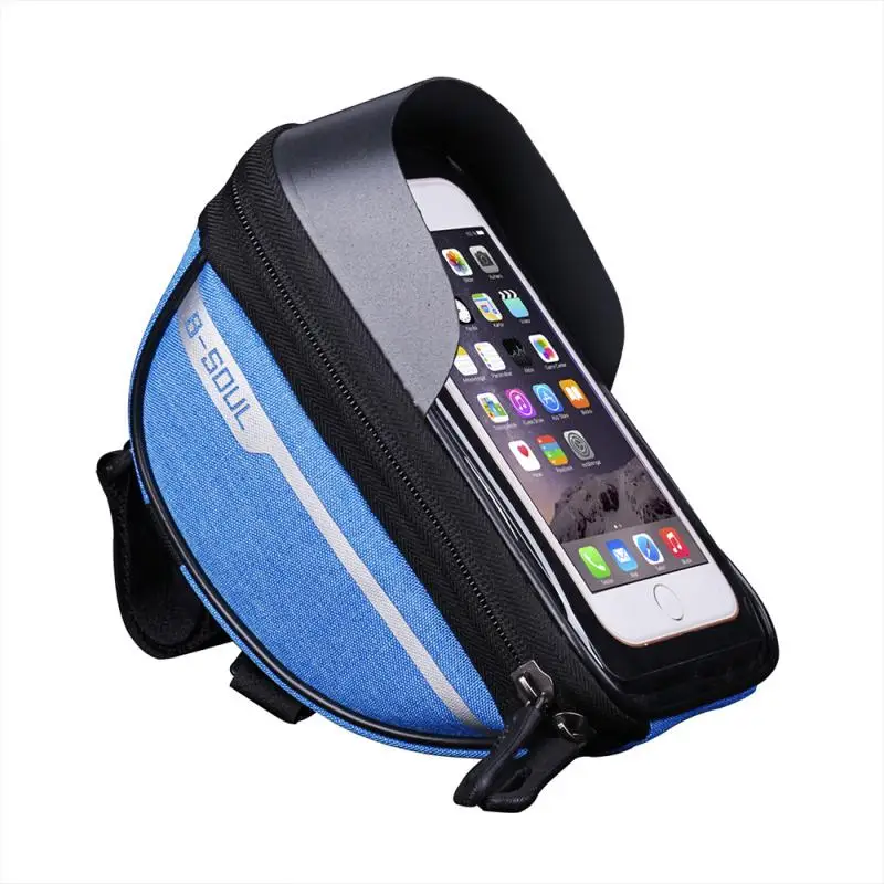 

Hot Bicycle Bag Cycling Handlebar Bag Rainproof Touch Screen Mtb Phone Bag 6.5 Inch Mobile Phone Case Bike Bag Accessories New