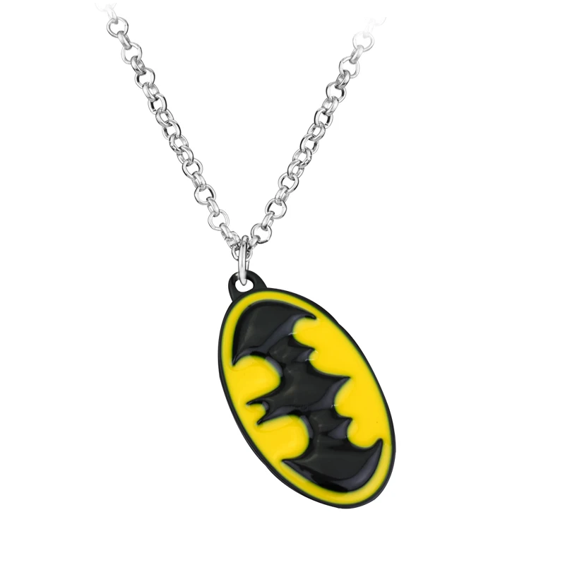 yellow DC Comics мститель Фильм Супермен брелок с Бэтменом брелок Porte clef брелок подарок для мужчин и женщин Сувенирный брелок для ключей - Цвет: yellow