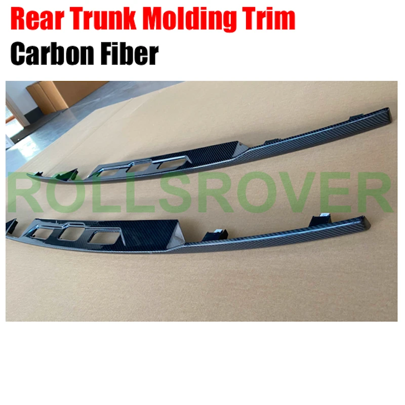 

ROLLSROVER углеродное волокно Задняя Крышка багажника формовочная отделка для Range Rover 2014-2017 OEM Замена автостайлинг