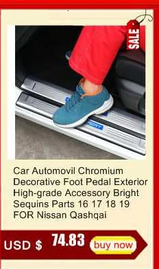 Car Automobile Decorative Wing Mirror Rear Bumper Trunk Exterior Fashion Modification Mouldings Accessory 18 19 FOR Peugeot 301
