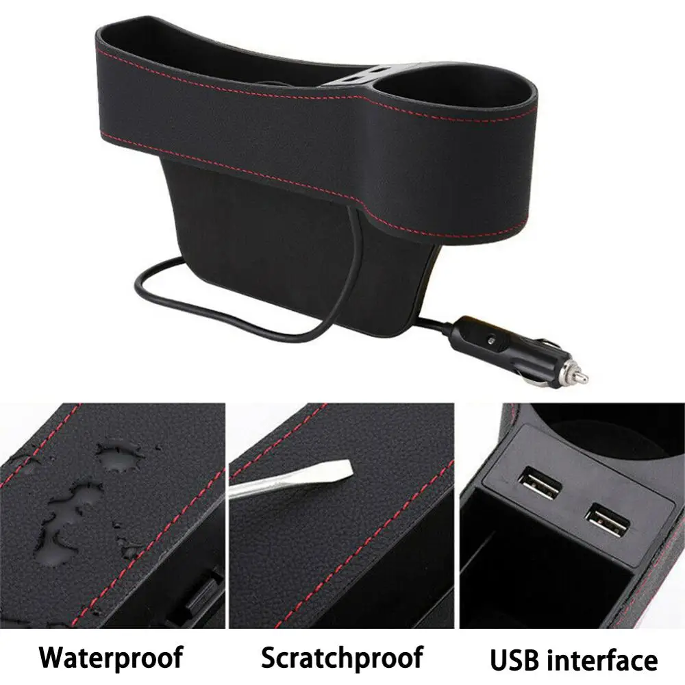 1 шт. органайзер для напитков с 2 USB портами|Все уборки| |