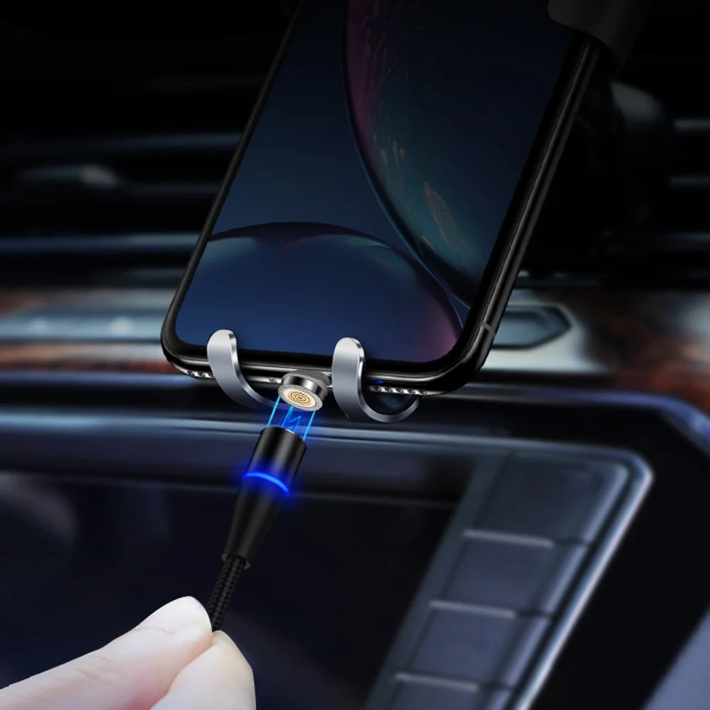 

2pcs Data Cable Connector Tips Mobile Phone Charge Cable Magnetic Adapters