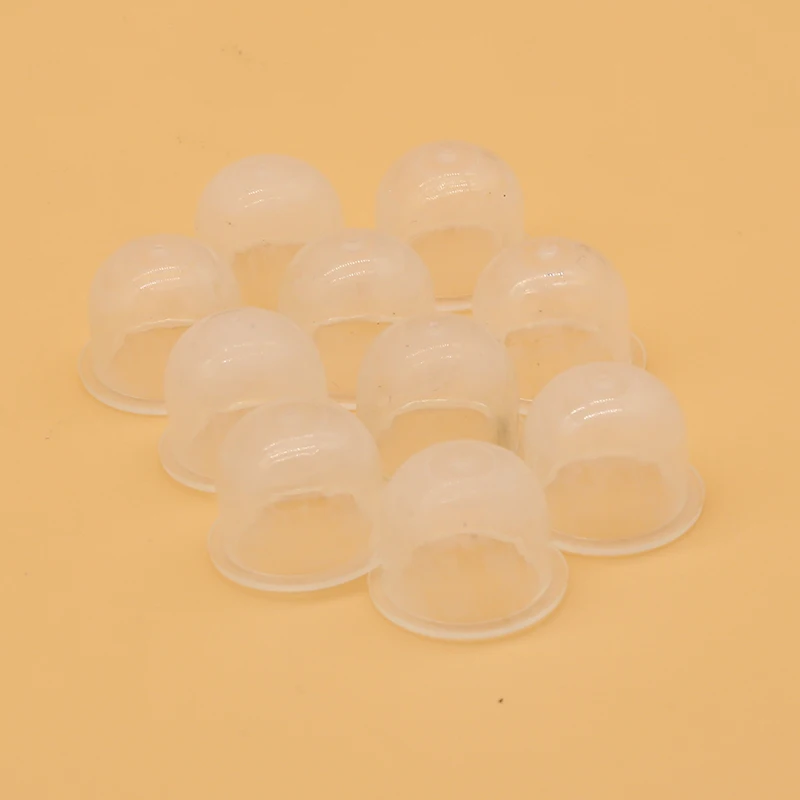 

10Pcs 19/22mm White Transparent Fuel Pump Carburetor Primer Bulbs Fit For Trimmer BrushCutter Chainsaws Spare Tools