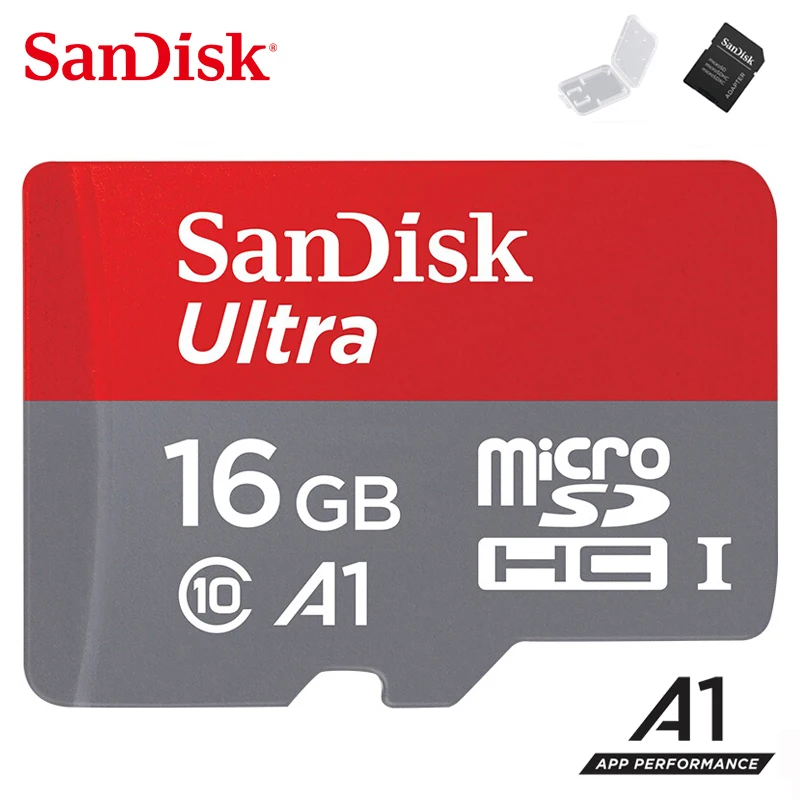 Двойной Флеш-накопитель SanDisk microSDHC/SDXC карты 256G 200G 128G 64G UHS-I A1 слот для карт памяти