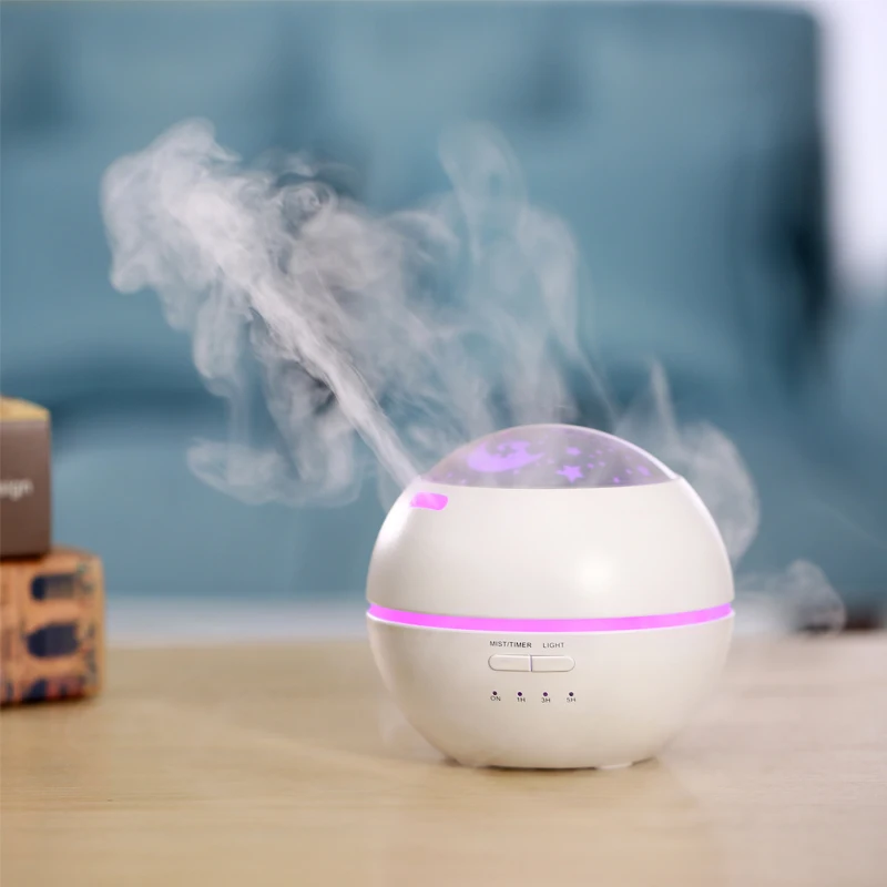 

2021 Ultrasonic Aromatherapy Diffuser with flower Aroma Diffusers Cool Mist Humidifier for Office Home Bedroom Living Room