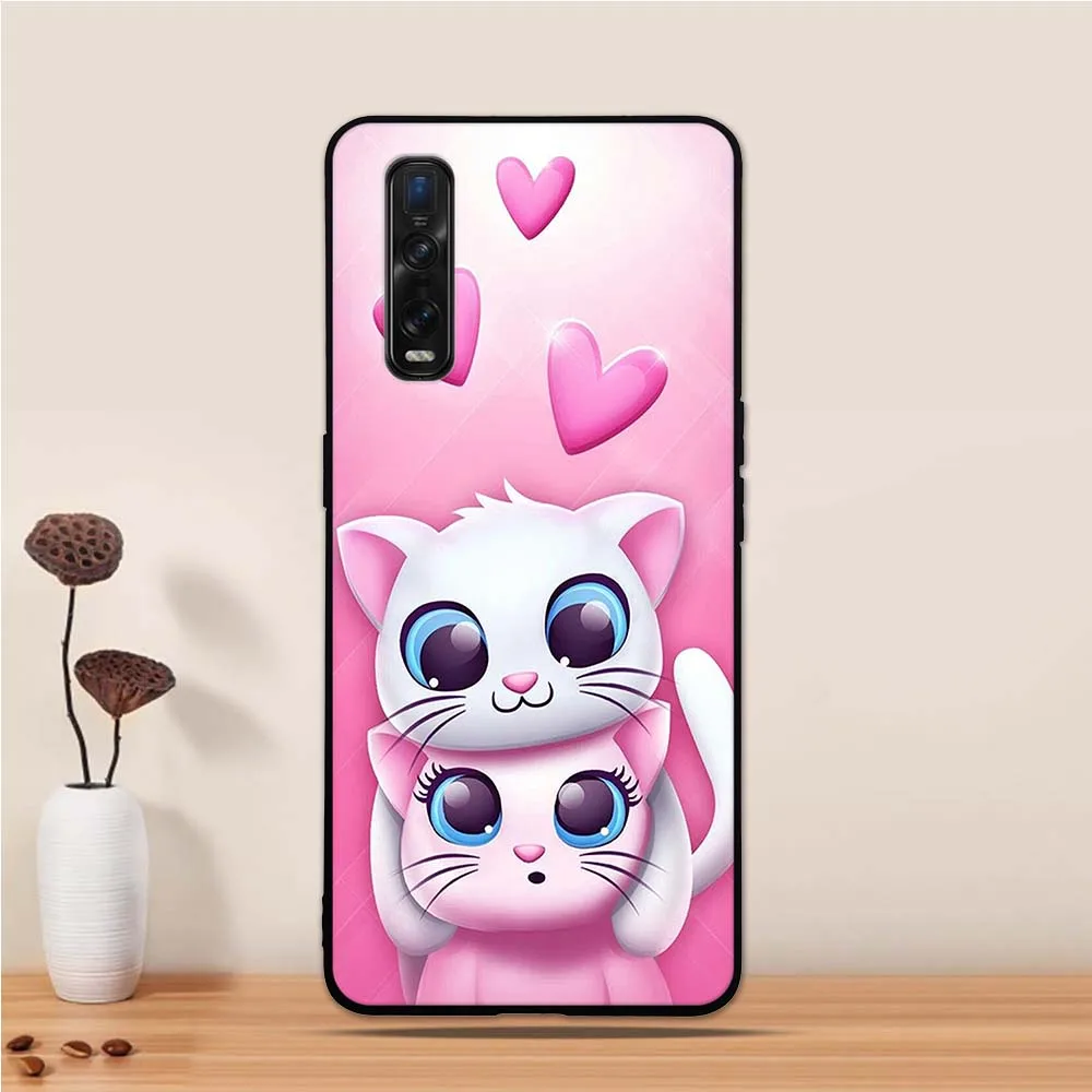 Мягкий ТПУ чехол для OPPO Find X2 Pro силиконовый мягкий телефона X 2 задняя крышка