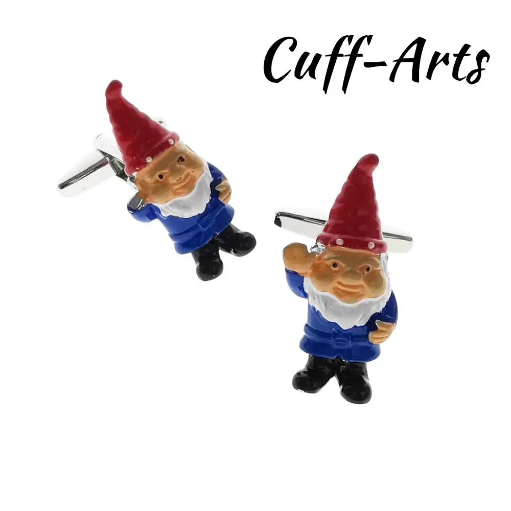 

Запонки для мужчин, запонки в виде гнома для сада, подарки для мужчин, Запонки Для Манжет, запонки C10515